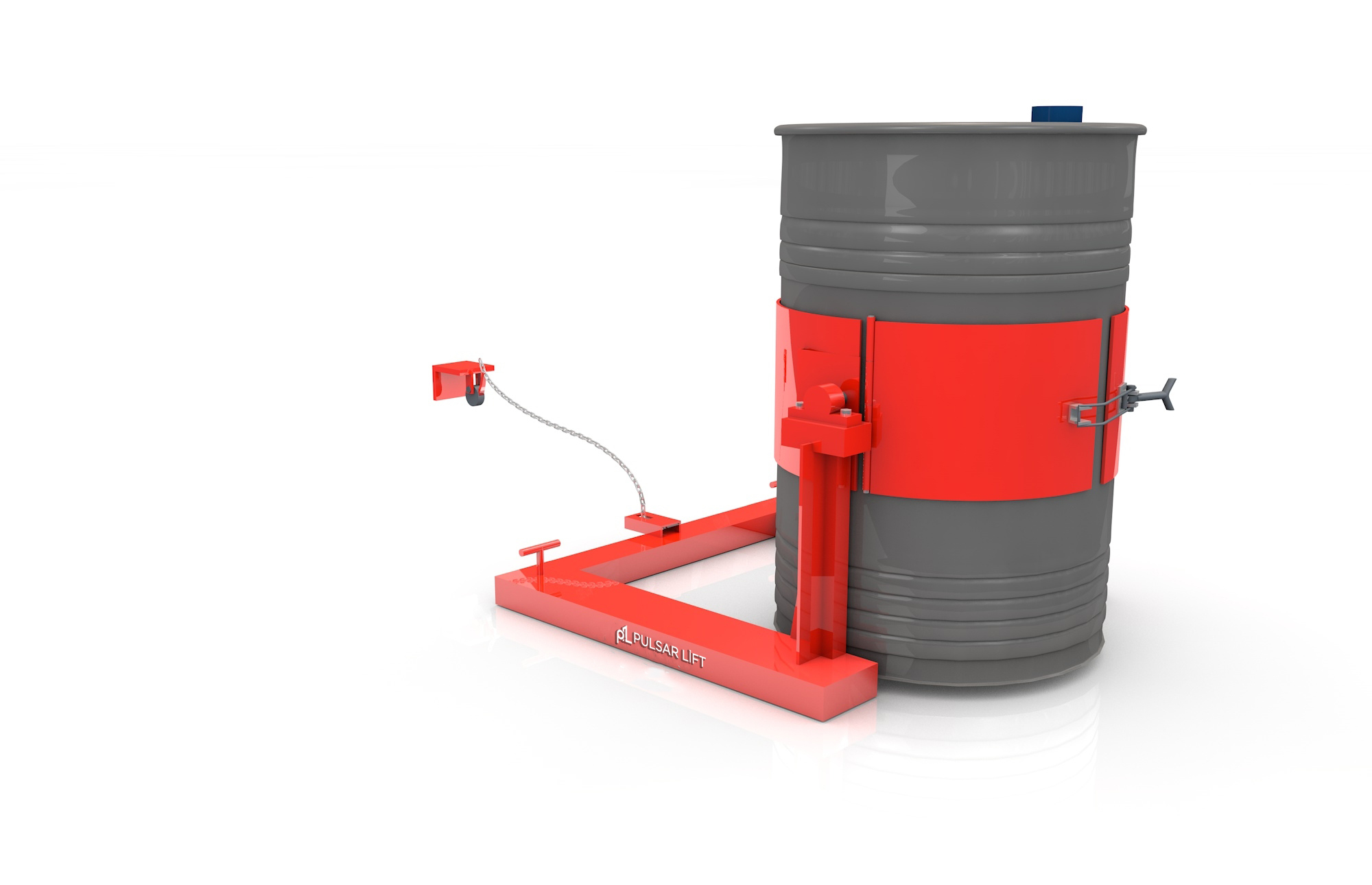 HK285 SERİSİ 300 KG VARİL TAŞIMA VE ÇEVİRME ATAÇMANI