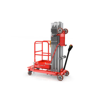 GTWY8-125 SERİSİ 125 KG 10 METRE ELEKTRİKLİ TEK DİREK PERSONEL YÜKSELTİCİ