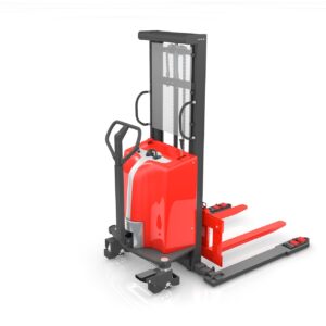 SPM10W SERİSİ 1 TON 2.5/3 METRE GENİŞ AYAKLI YARI AKÜLÜ İSTİF MAKİNESİ