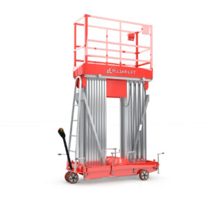 GTWY12-200 SERİSİ 200 KG 14 METRE ELEKTRİKLİ ÇİFT DİREK PERSONEL YÜKSELTİCİ
